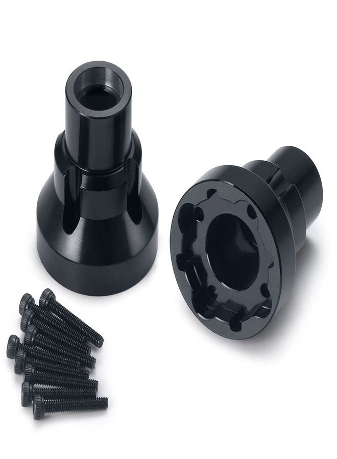 WEFEINO 2Pcs Aluminum Rear Axle Cup Holder Rear Axle Cover Fixed Mount for 1/8 LMT 4S King Sling RC Truck Buggy - Image 2